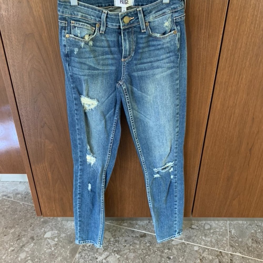 Paige Verdugo Ultra Skinny Danica Dest.  Size:24